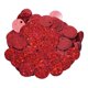 thumbnail image 5 of Paillettes de lentejuelas sueltas redondas y planas de 300x10mm para costura, lentejuelas para manualidades con agujero para decoración DIY, tocado y Rojo, 5 of 8