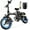 A12 - 1000W 48V 15Ah - Black, variant on 1000W Folding Electric Bike for Adults, 28MPH Foldable Ebike, 14" 750W Motor Folding Electric Bicycle, 48V 15Ah UL 2849 Certified, 60 Miles Range E Mountain Bike (Gray)