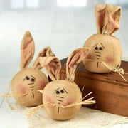 Factory Direct Craft Primitive Easter Bunny Ornaments