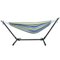 thumbnail image 6 of Ktaxon Double Hammock With Space Saving Steel Stand Includes Portable Carrying Case Multi-color, 6 of 8