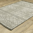 thumbnail image 4 of Oriental Weavers Gillian Indoor/Outdoor Rug - 4925A - 5'3" x 7'3" - in Beige/ Black - Classic Casual Style, Water, Stain and Fade Resistant, Hose Clean, Patio, Outdoor Living Area Rug, 4 of 5