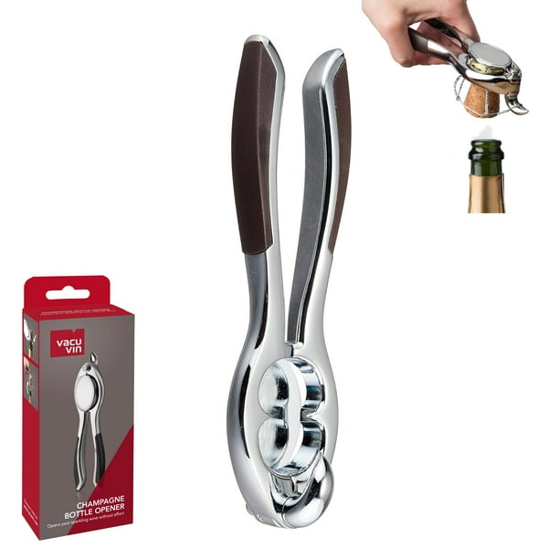 Abridor de botellas Vacu Vin Champagne de acero inoxidable