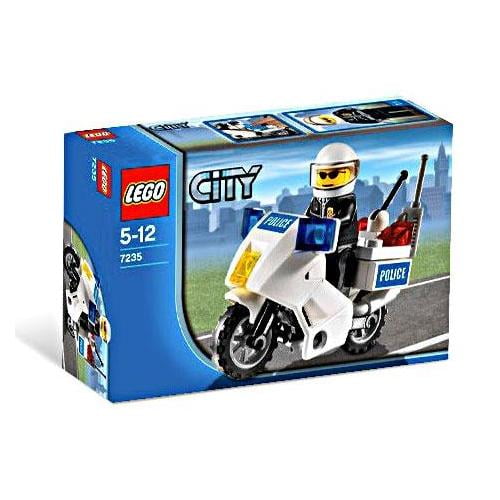 x5 qty Police Cop Motor Bike Motorcycle Minifigure Vehicle Bulk Pack LEGO 