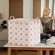 thumbnail image 5 of Quilt Storage Bag Large Capacity Non-Woven Waterproof Odorless Clear Organizer | Reinforced Handles | Foldable Storage Solution | Sizes: Small to Extra Large | Clothes, Bedding, Luggage, 5 of 5
