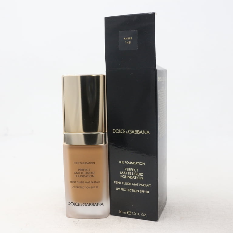dolce e gabbana perfect matte liquid foundation Perfect Matte Liquid Foundation SPF 20 - # 148 Amber by Dolce & Gabbana for  Women - 1 oz Foundation