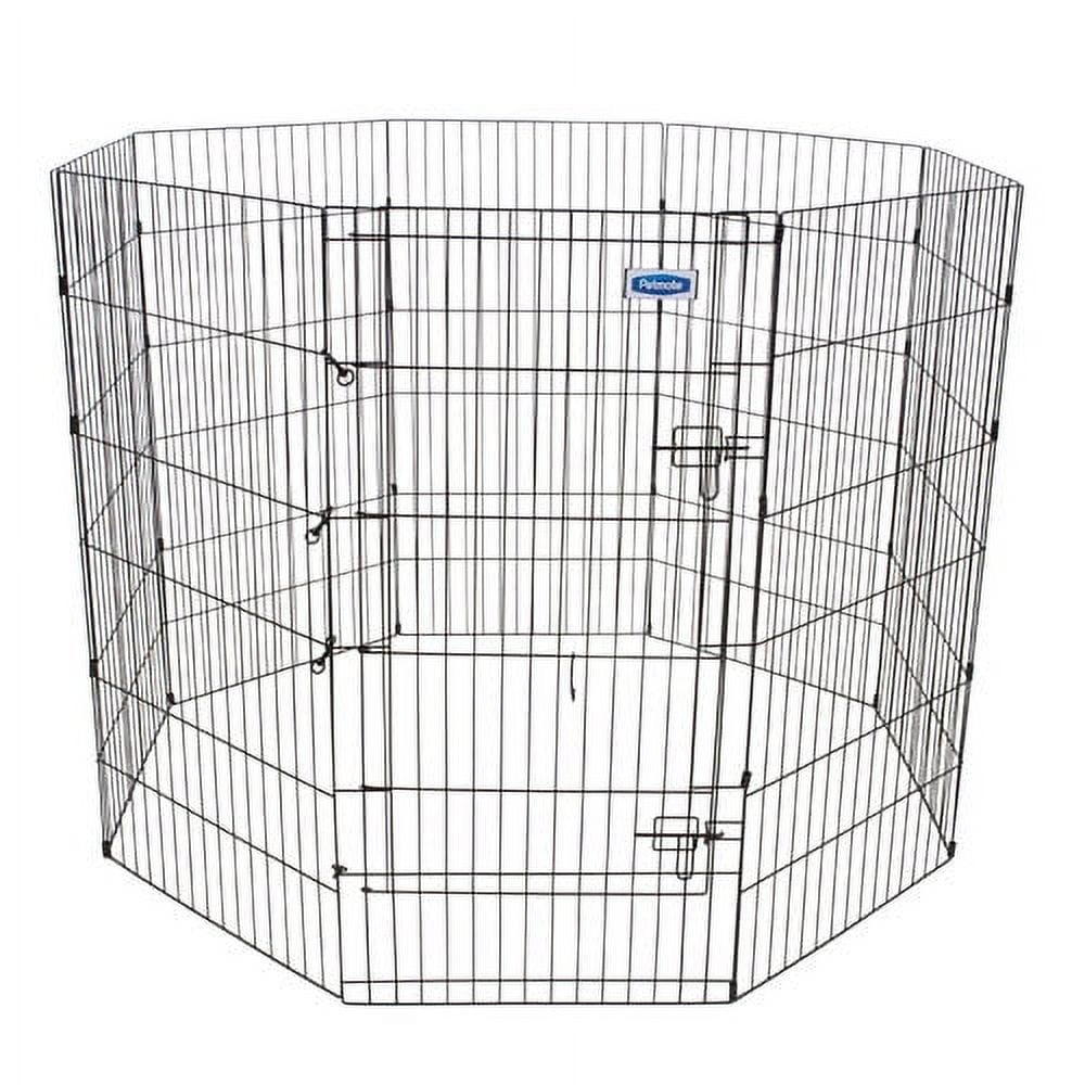 Petmate Looped Wire Exercise Dog Pen with Door, 42"