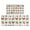 White Boston Terrier, variant on White Boston Terrier and Flower Kitchen Rugs Sets Of 2,Anti Fatigue Kitchen Mat Rugs Non Slip Washable,Decorative Kitchen Floor Mats for Kitchen,Sink,Laundry,17"x30" 17"x47"