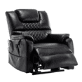 thumbnail image 7 of JUUXO Lay Flat Lift Recliner Sleeping Chair in 25" Seat Width, Large Power Lift Chair for Elderly, Extra Wide Heated Massage Chair 400 lbs, 7 of 7