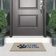 thumbnail image 2 of Mainstays Soho Stay Pawsitive Blue Sisal Doormat, 18"x30", 2 of 5