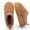 Chestnut-NEW, variant on Women's Cozy Platform Slippers, Warm Faux Fleece-Lined Indoor Outdoor Slippers with Anti-Slip Sole, Stylish and Comfortable Winter House Shoes