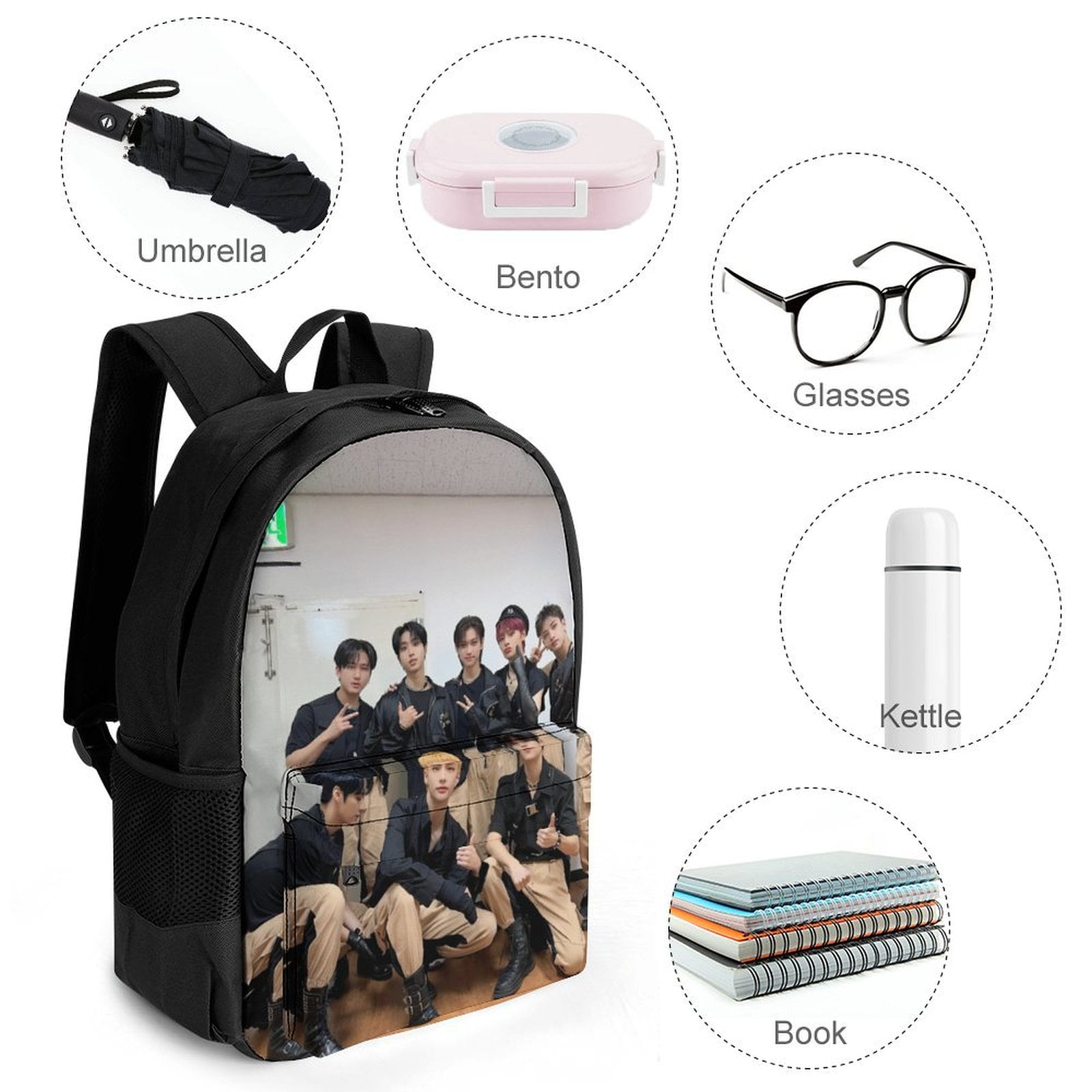 Stray Ki-ds Backpacks Lightweight Casual Bookbags Travel