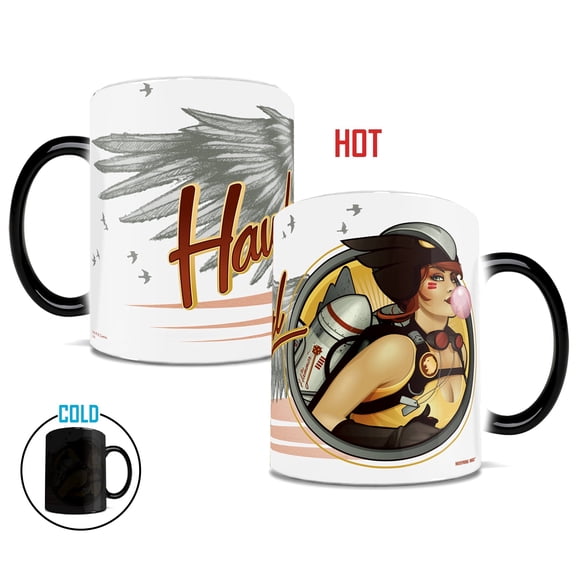 DC Comics (Justice League - Hawkgirl Bombshell) Morphing Mugs® Heat-Sensitive Mug MMUG090