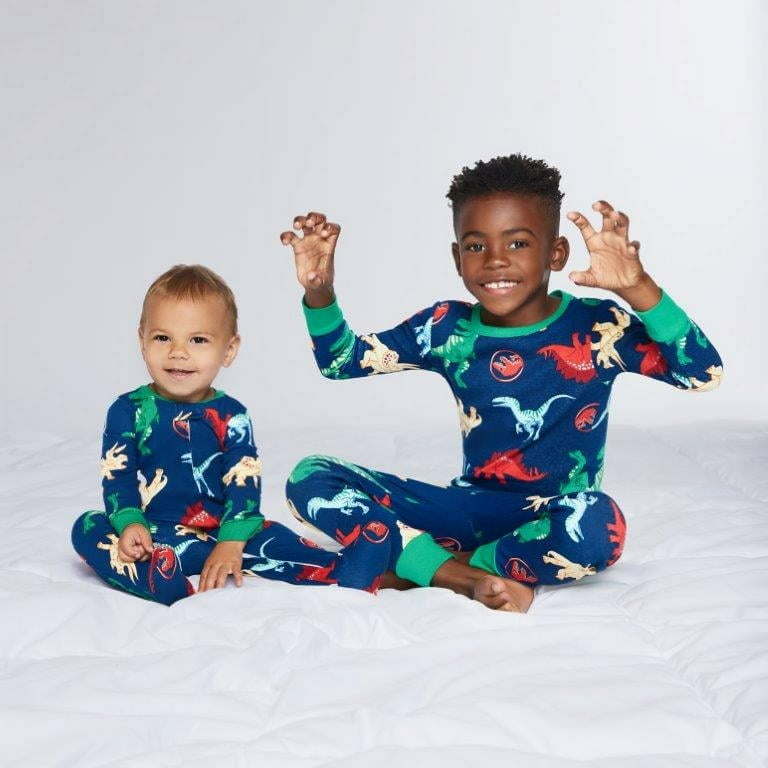 Jurassic World Toddler Boys Long Sleeve Top and Pants 2 Piece Pajama Set Sizes 12M 5T Walmart