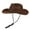 BW2, variant on UJNDER Moldable Wide Brim Sunshade Outdoors Bucket Hats for Men and Women Stylish Western Cowboy and Fisherman Design for Spring and Summer Black