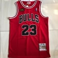thumbnail image 2 of Jersey Bordado Original 97-98 Campeón De La NBA Chicago Bulls 23 Michael Jordan Camisetas De Baloncesto De Densidad Completapangjing, 2 of 4
