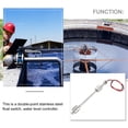 thumbnail image 4 of Sensor controlador de nivel de agua, flotador práctico, interruptor, lámpara de piscina, pantalla, tornillo superior, níquel, acero inoxidable, 4 of 6