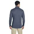thumbnail image 2 of UltraClub 8618 Men's Cool & Dry Heathered Performance Quarter-Zip, 2 of 3