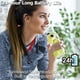 thumbnail image 3 of JVC Air Cushion Wireless Earbuds Headphones, Bluetooth 5.0, Water Resistant IPX4, Long Life Battery (up to 24 Hours), 3-Button Remote with mic - HAFX41WB, Black, Medium, 3 of 5