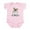 Petal Pink, variant on CafePress - Cute English Bulldog Infant Bodysuit - Baby Light Bodysuit, Size Newborn - 24 Months