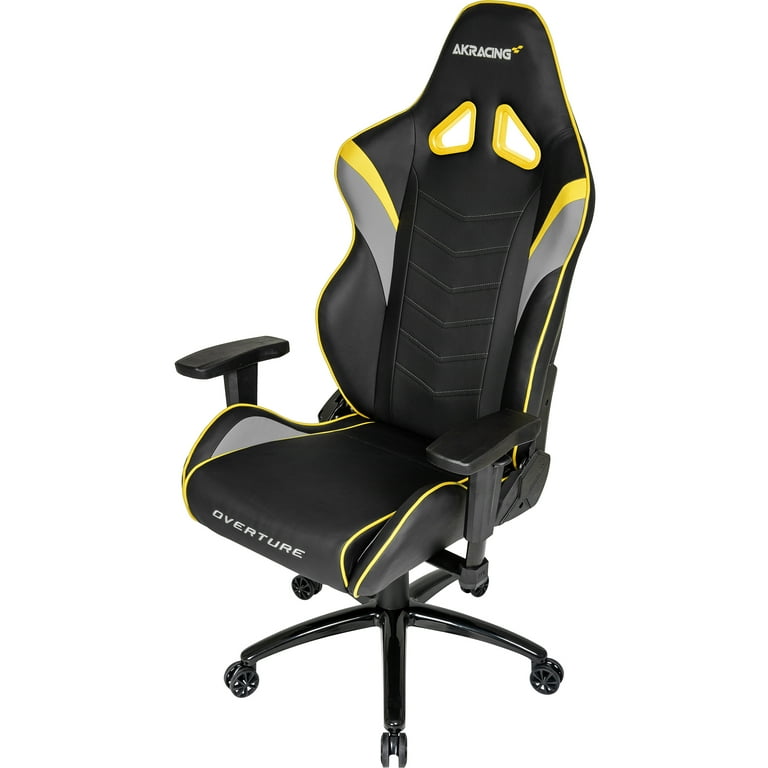 AKRacing Overture Gaming Chair, Yellow