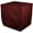 Burgundy, variant on Eevelle Meridian Patio Modular Sectional Club Chair Cover Marinex Marine Grade Fabric Durable 600D Polyester - Outdoor Lawn Chair Covers - Weather Protection - 30"H x 34"W x 34"D, Charcoal Gray