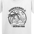thumbnail image 4 of Inktastic Summer Vacation Mode Pensacola Beach Florida Youth T-Shirt, 4 of 5