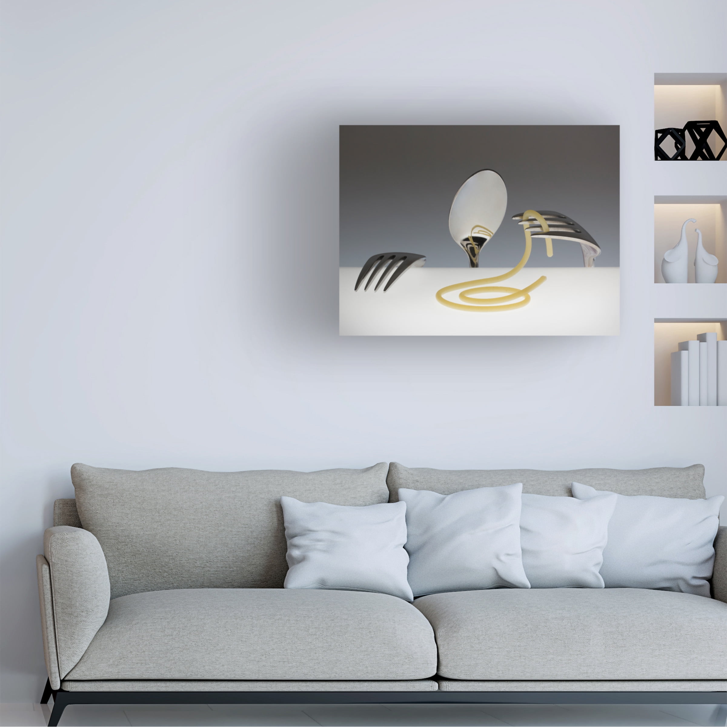 Wieteke de Kogel 'And Now Eat' Canvas Art