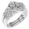 1 Carat Diamond Bridal Set -- Brilliance