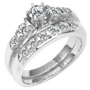 1 Carat Diamond Bridal Set -- Brilliance