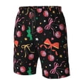 thumbnail image 4 of Balery Disco Mirror Ball Traje de Baño Estilo Hawaiano para Hombre, Shorts de Secado Rápido con Bolsillos-3X-Large, 4 of 6
