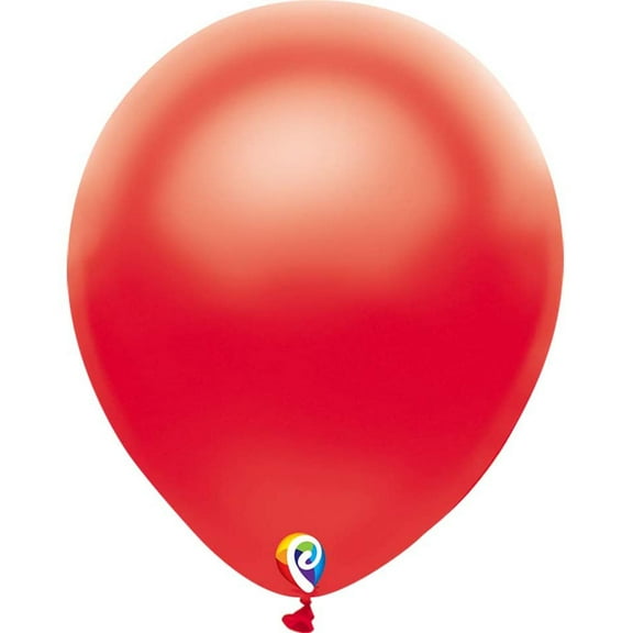 Funsational 12" Pearl Red Latex Balloons, 50ct