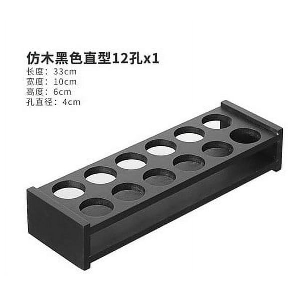 BERTDOMD Wooden Shot Glass Holder Rack for Storage and Display, Home Bar Organizer for Parties and Collectible Shot Glasses