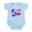 Sky Blue, variant on CafePress - Puerto Rican Infant Bodysuit - Baby Light Bodysuit, Size Newborn - 24 Months