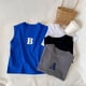 thumbnail image 5 of Gibobby Playeras Deportivas Camiseta sin mangas con letras informales holgadas para niños pequeños, bebés, niños y niñas, Top Cool(Gris, 2-3 Años), 5 of 5