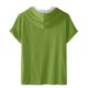 thumbnail image 4 of Pantalones Cortos Casuales para Hombre Impresión Digital Pullover Camiseta con Capucha Deportiva de Fitness, Blusa de Cuello Redondo de Poliéster para Al Aire Libre, Diaria Y Toda la Temporada, 4 of 4