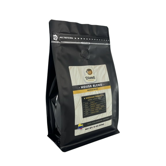 Diana's Coffee | Original Specialty | Honey | Whole Bean | 12 oz (340g)