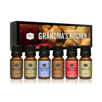 P&J Fragrance Oil | Grandma’s Kitchen Set of 6 - Scented Oil for Soap Making, Diffusers, Candle Making, Lotions, Haircare, Slime, and Home Fragrance