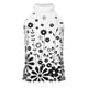 thumbnail image 4 of Mujeres Casual Impreso Sin Mangas Halter Sin Tirantes Cuello Redondo Jersey Blusa Tops Wmkox8yi bvn3706, 4 of 8