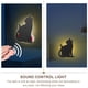 thumbnail image 4 of Lámpara de pared con luz nocturna, Control de luz LED con forma de gato encantador, 1 unidad, 4 of 5