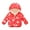 Red Deer, variant on Baby Girls Boys' Winter Fleece Jackets With Hooded Toddler Cotton Dress Warm Lined Coat Outer Clothing 2-6T