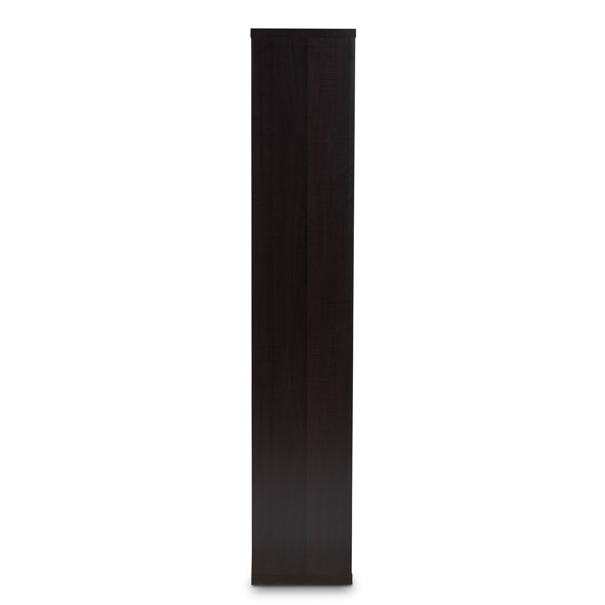 Baxton Studio Janne Modern and Contemporary Dark Brown Finished 8-Cube Multipurpose Storage Shelf
