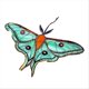 thumbnail image 1 of Butterflies Sun Catcher for Car Butterfly Decorations B, 1 of 5