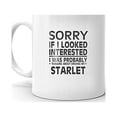 thumbnail image 2 of Thinking about my STARLET Driver Coffee Tea Ceramic Mug Office Work Cup Gift 11 oz, 2 of 3