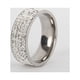 thumbnail image 1 of Anillos para mujer, regalos para mujer, moda femenina, color acero inoxidable, anillo geométrico, joyería, anillo, talla 5-12, anillo para mujer, 1 of 5