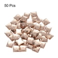 thumbnail image 3 of Unique Bargains 50 Pcs Acrylic Flat Back Rhinestones 12mm Square Artificial Gemstone for Crafts Costume Jewelry Making Champagne, 3 of 7