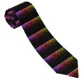 thumbnail image 2 of Rocae Colorful Sparkling for Soft and Comfortable Men's Tie Necktie Wedding Business, 2 of 5