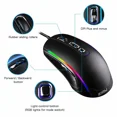 thumbnail image 3 of RUGED - Gaming Mouse Wired,Ergonomic Game USB Computer Mice RGB Gamer Desktop Laptop PC, 3 of 6