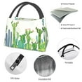 thumbnail image 4 of Gaeub Cartoon Cactus Collapsible Cooler Bag Insulated,Leakproof Food Bag for Hot or Cold Food Delivery,Travel Insulated Bag, or Beach Cooler Bags, 4 of 6