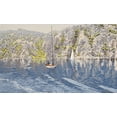 thumbnail image 2 of Adamov, Alexey 14x10 Black Ornate Wood Framed with Double Matting Museum Art Print Titled - By sunshine Coast, 2 of 4