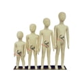 thumbnail image 2 of 4 Units Kid Children Mannequin Dress Form Display Flexible #JF-CH1357T Group, 2 of 3